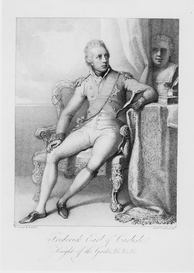 Frederick Earl of Carlisle, Knight of the Garter, c.1800 by Richard Cosway